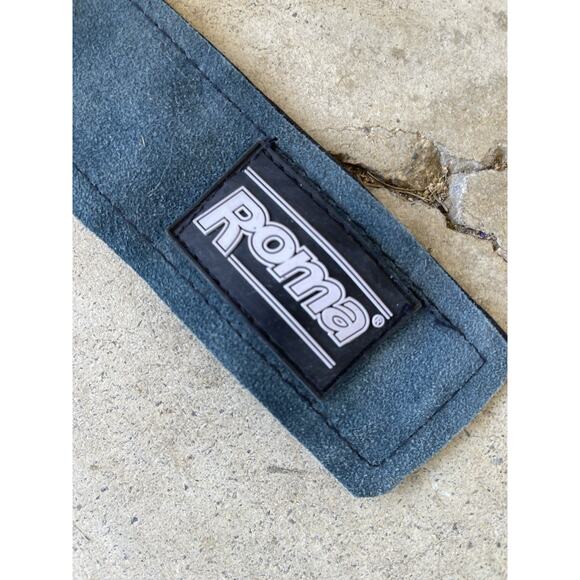 Roma Equine Protective Suede Boots Horse Size Medium Lined Standard Washable NEW - Picture 7 of 8